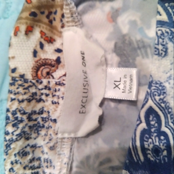 Ladies multi color tank top sz XL - Picture 8 of 8